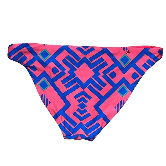 Red Carter NWT Passion Classic Hipster Bikini Bottom Reversible Red Blue XS‎ - Picture 3 of 12